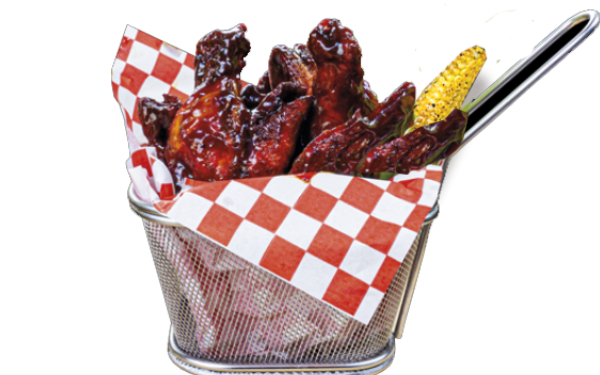 Alitas bbq