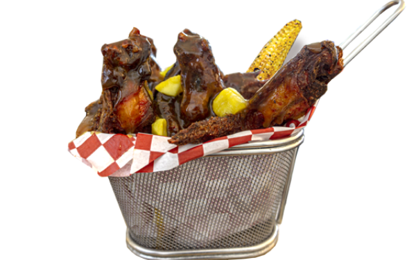 Alitas mango habanero